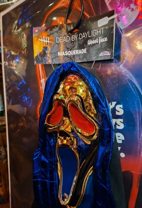 Masque Ghost Face dead by Daylight bleu