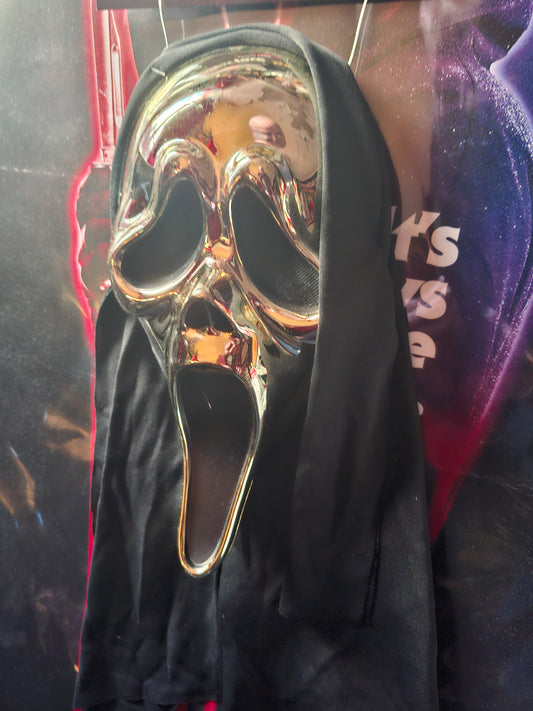 Masque ghost face Golden