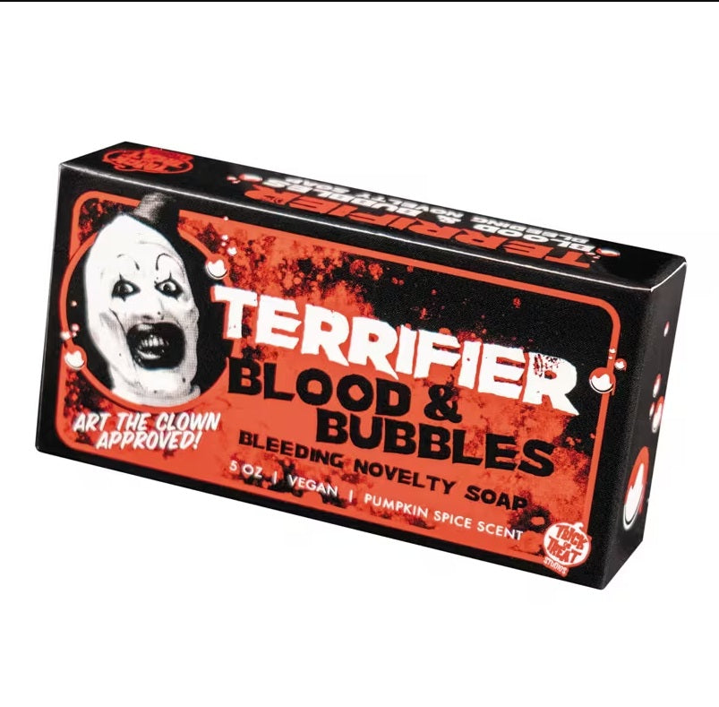 Terrifier Blood & Bubbles Soap Bar Blood Orange Scent