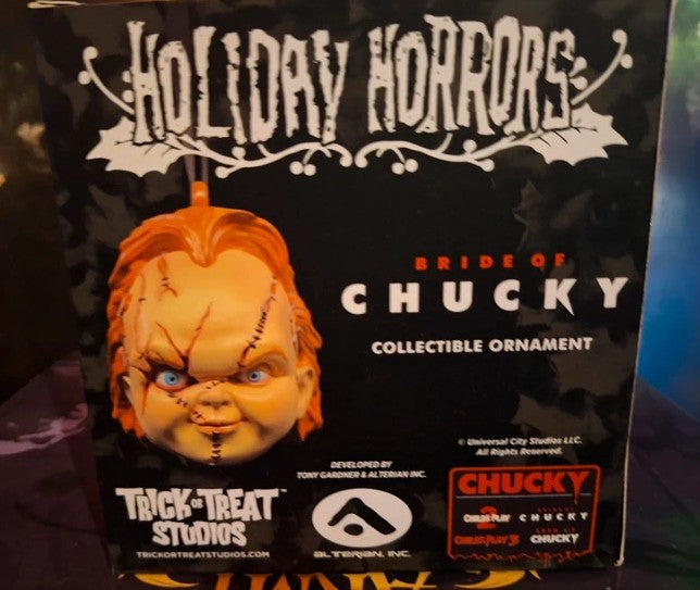 Tete ornement Chucky