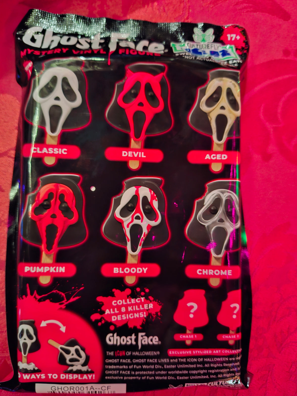 Ghost face mystery vinyl figure