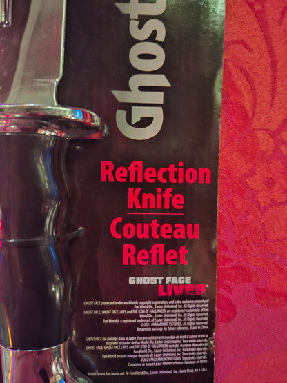 Couteau reflet ghost face
