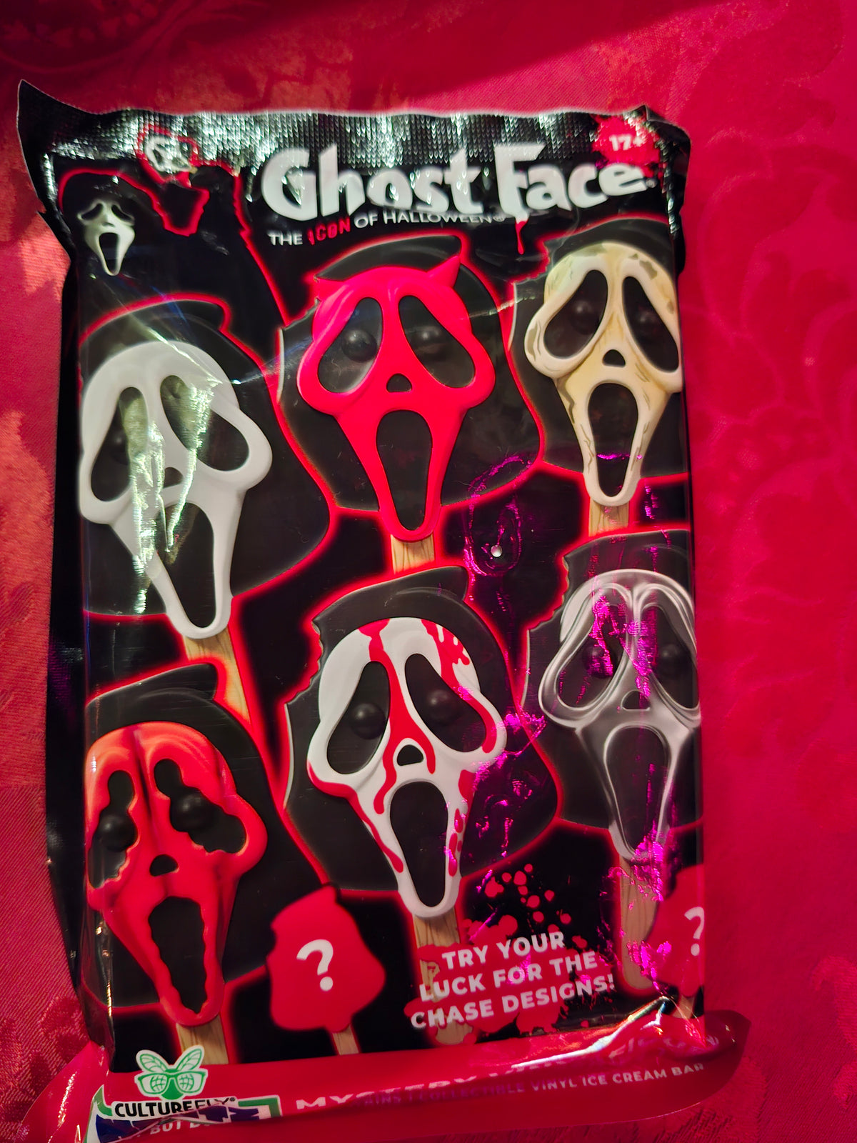Ghost face mystery vinyl figure