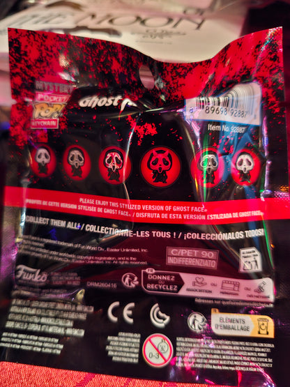 Porte clé ghost face funko blind box