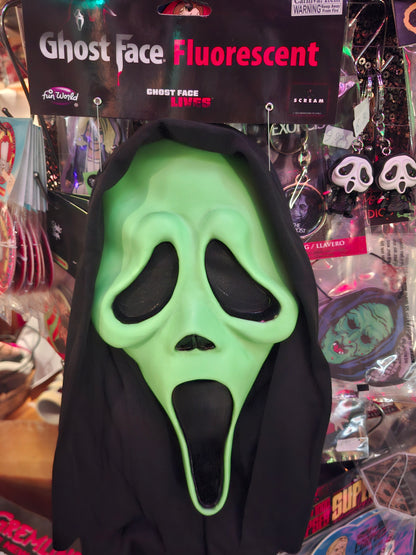 Masque vert ghost face scream