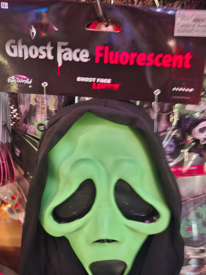 Masque vert ghost face scream
